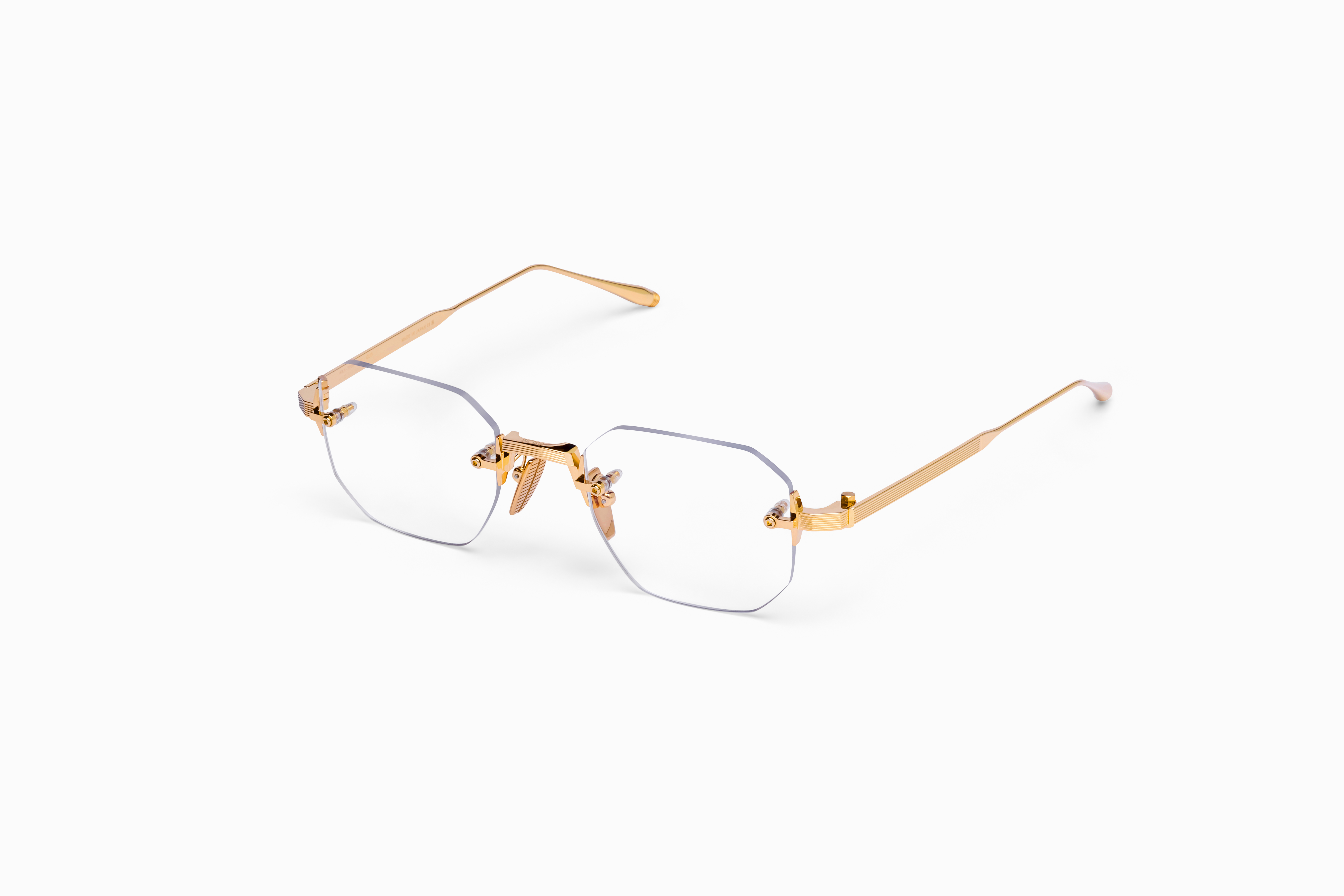JUNO-ONE / 12k Gold - Clear Lenses