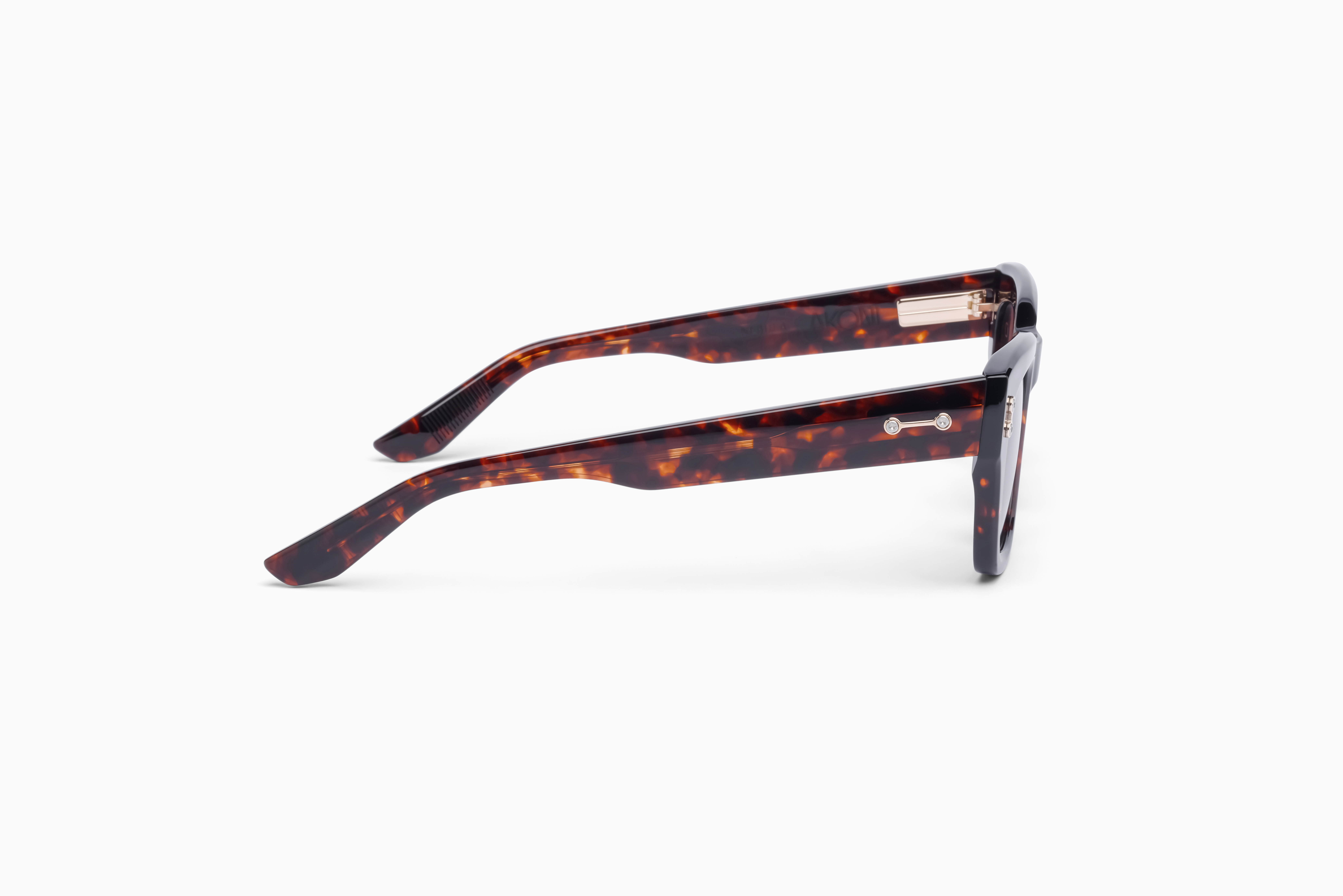 NEBULA / Red Havana - 12k Gold - Brandy Lenses