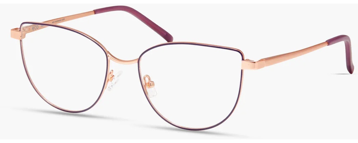 Rose gold / Aubergine