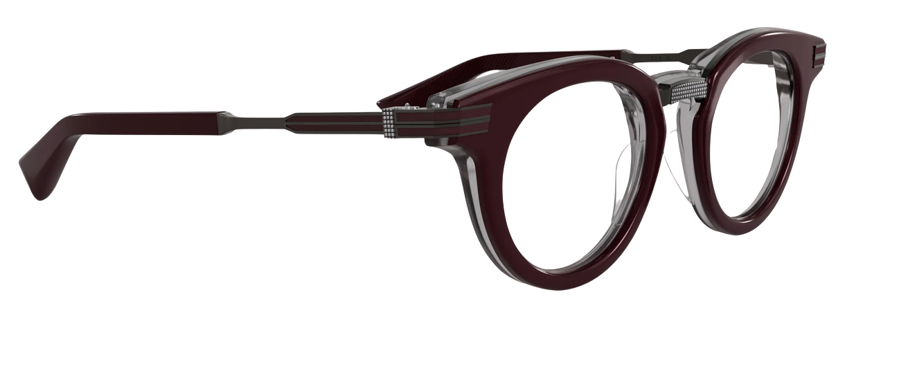 #A GUNMETAL/ BURGUNDY