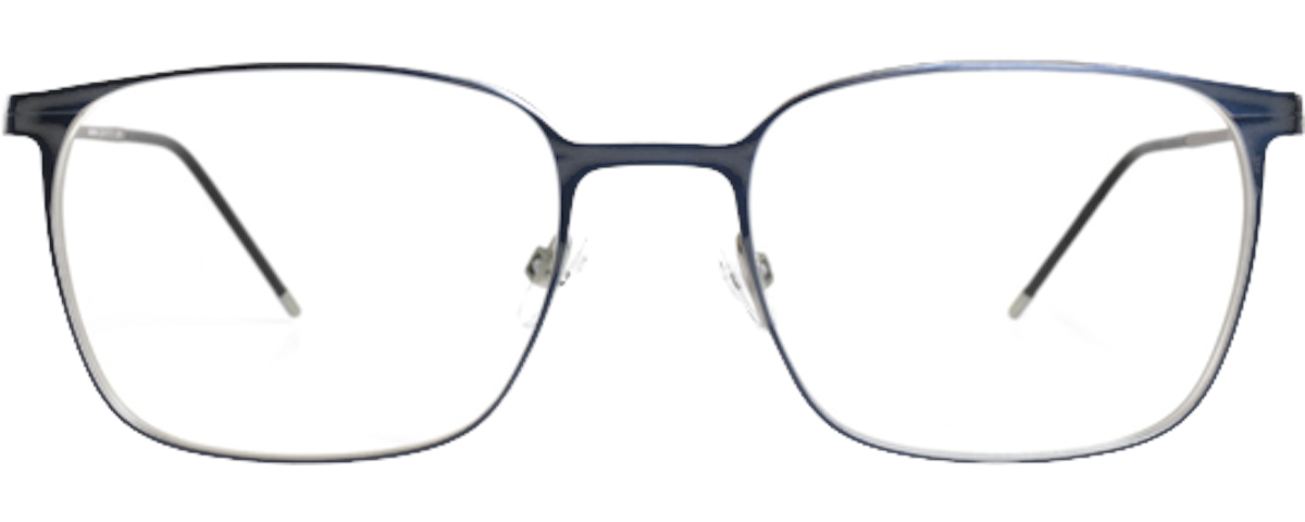 DARK BLUE/ SILVER BRUSHED