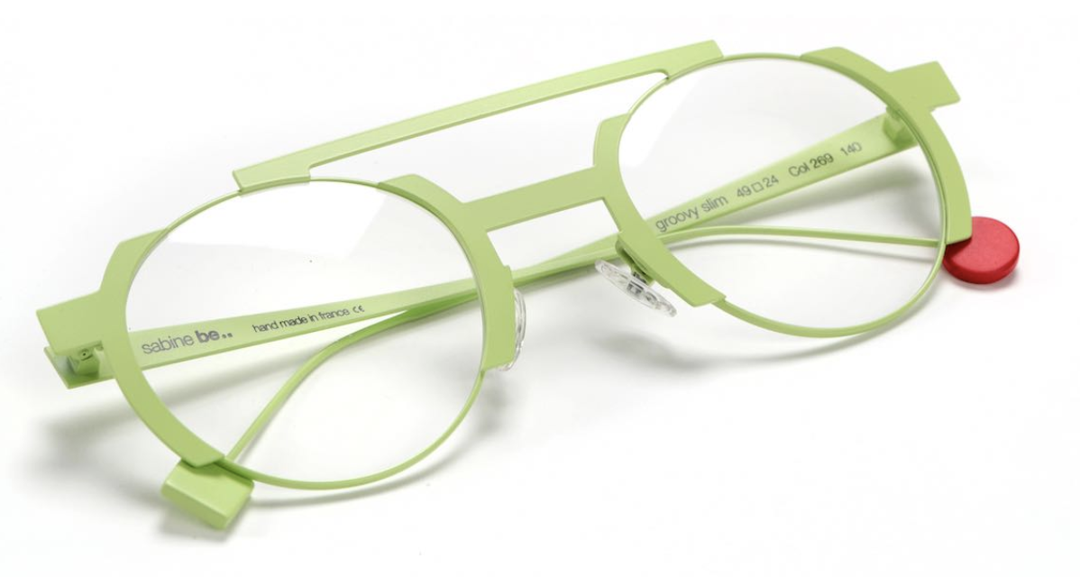 Be Groovy Slim / Col 269 Pistachio Green Satin
