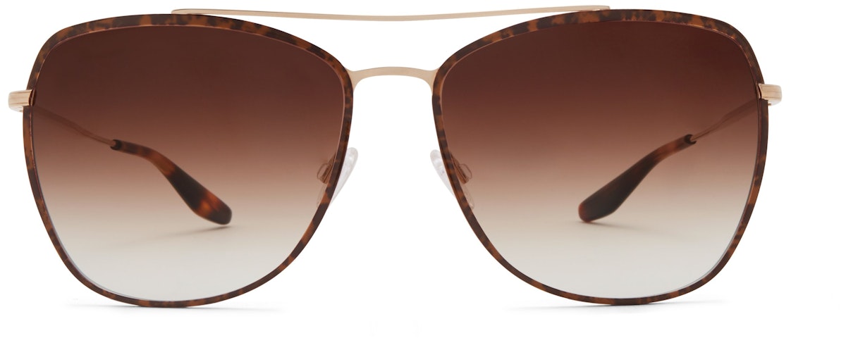 Gold / Tortoise Enamel / Smokey Topaz (AR)