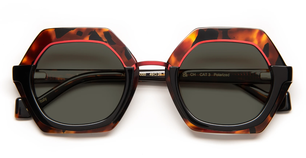 Demi Tortoise/White