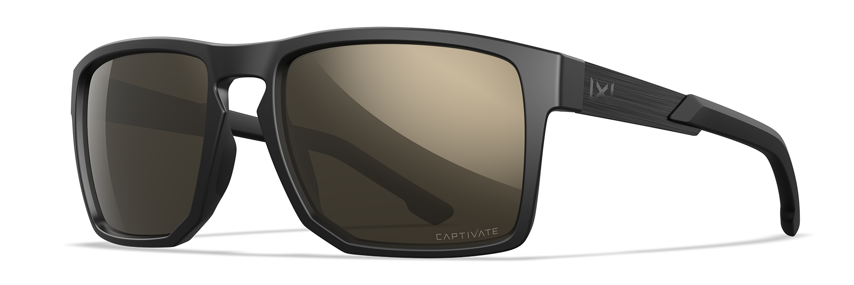 Captivate™ Polarized Tungsten Mirror with Matte Black Frame
