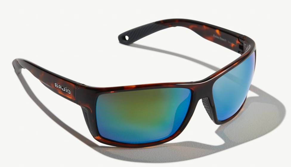 BAL111112 - BALES BEACH Brown Tort Gloss / Green Mirror Glass