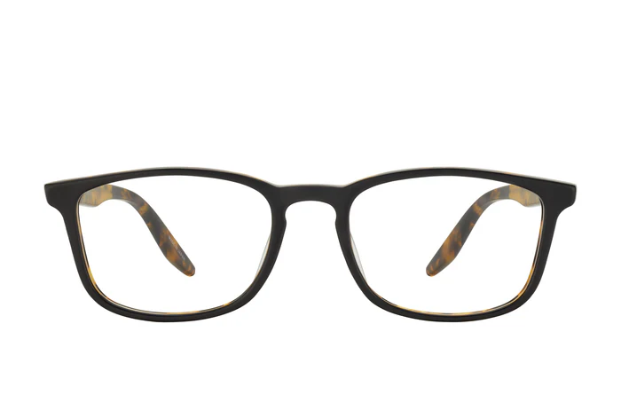 Matte Black Amber Tortoise