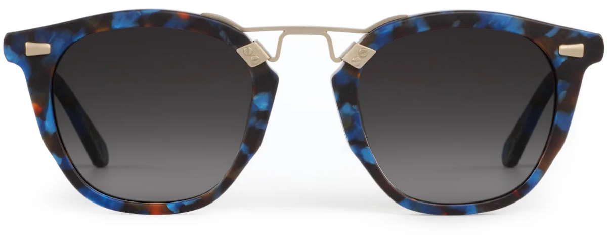 Matte Blue Steel 12K