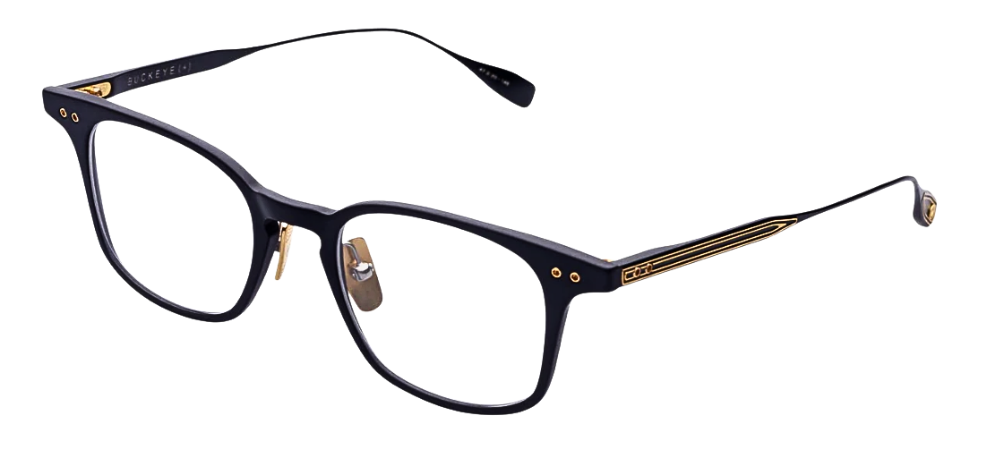 Dita Buckeye (+) Matte Black Yellow Gold