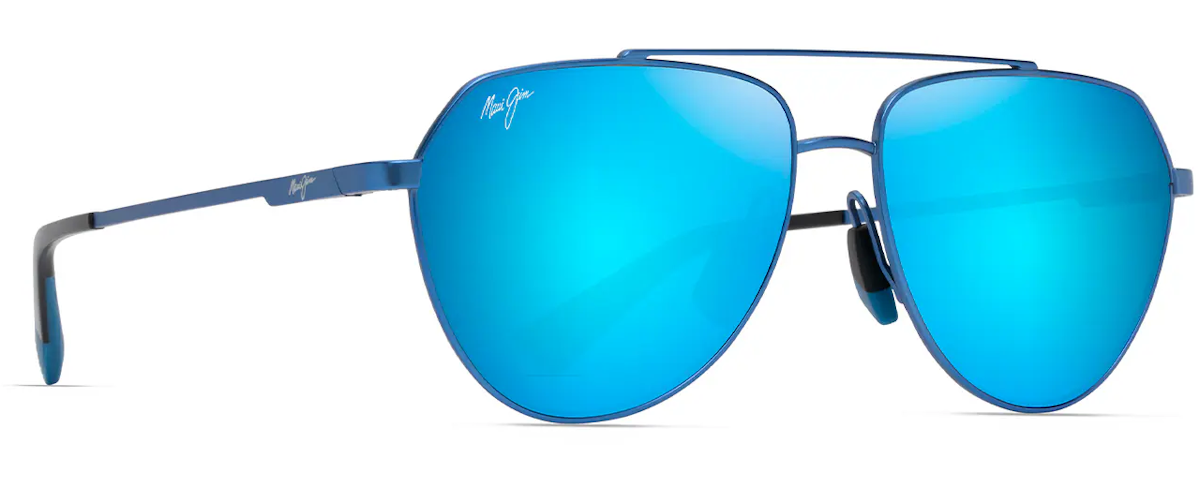Matte Translucent Blue / Blue Hawaii