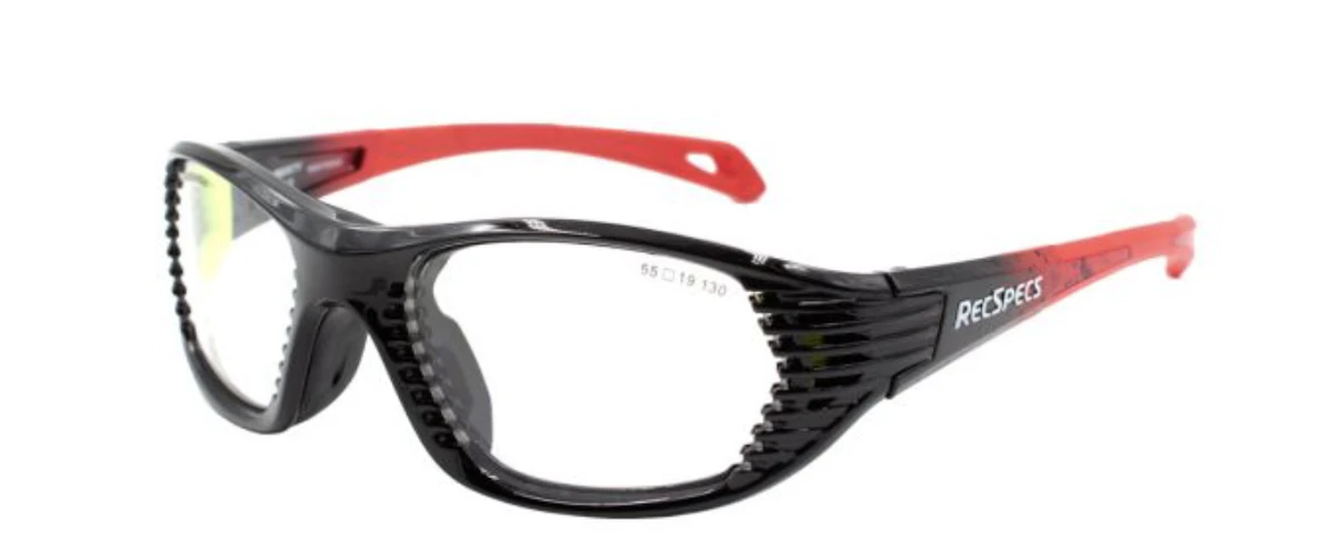 Shiny Black Speckled Red