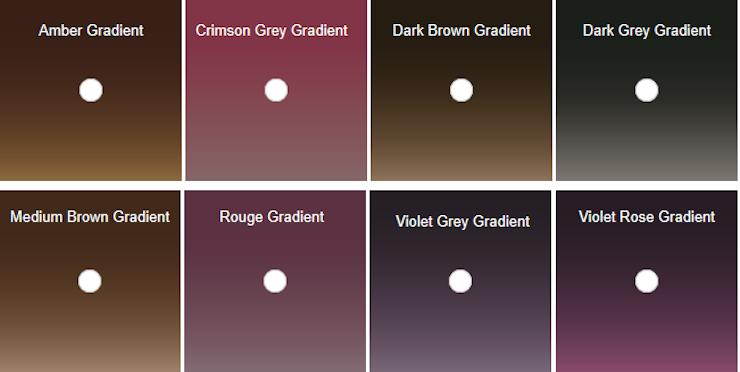 Magnetic Clip-On Gradient Lenses / Rouge Gradient