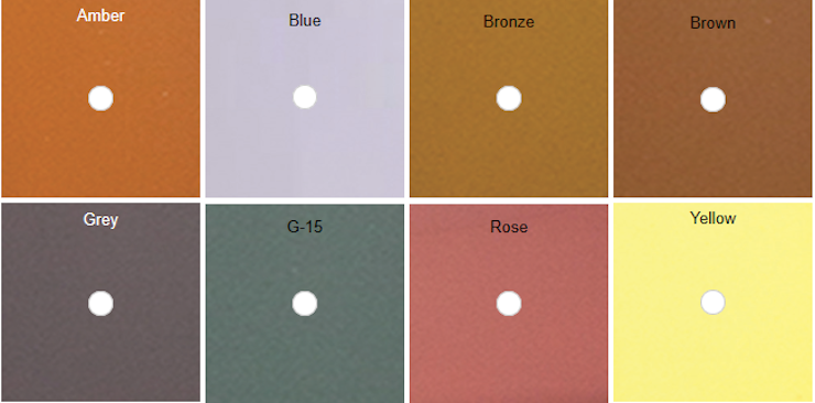 Magnetic Clip-On Solid Lenses / Yellow Polarized