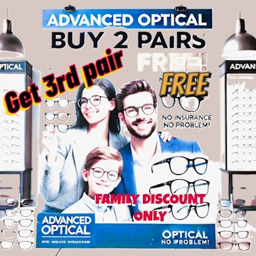 The More, The Merrier! Buy 2 Pairs & Get FREE Lenses for the 3rd Pair – Perfect for Families!