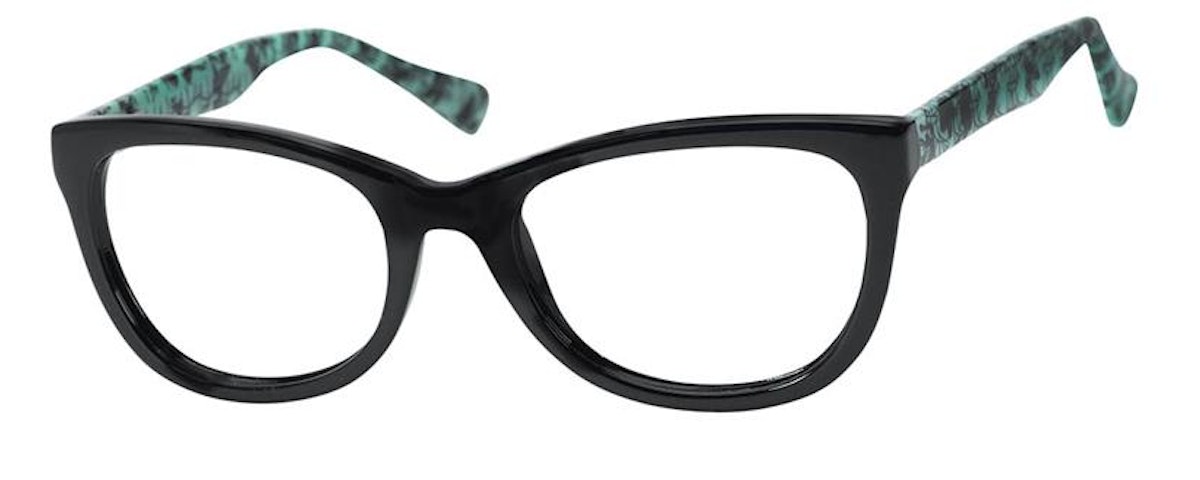 Black/Teal