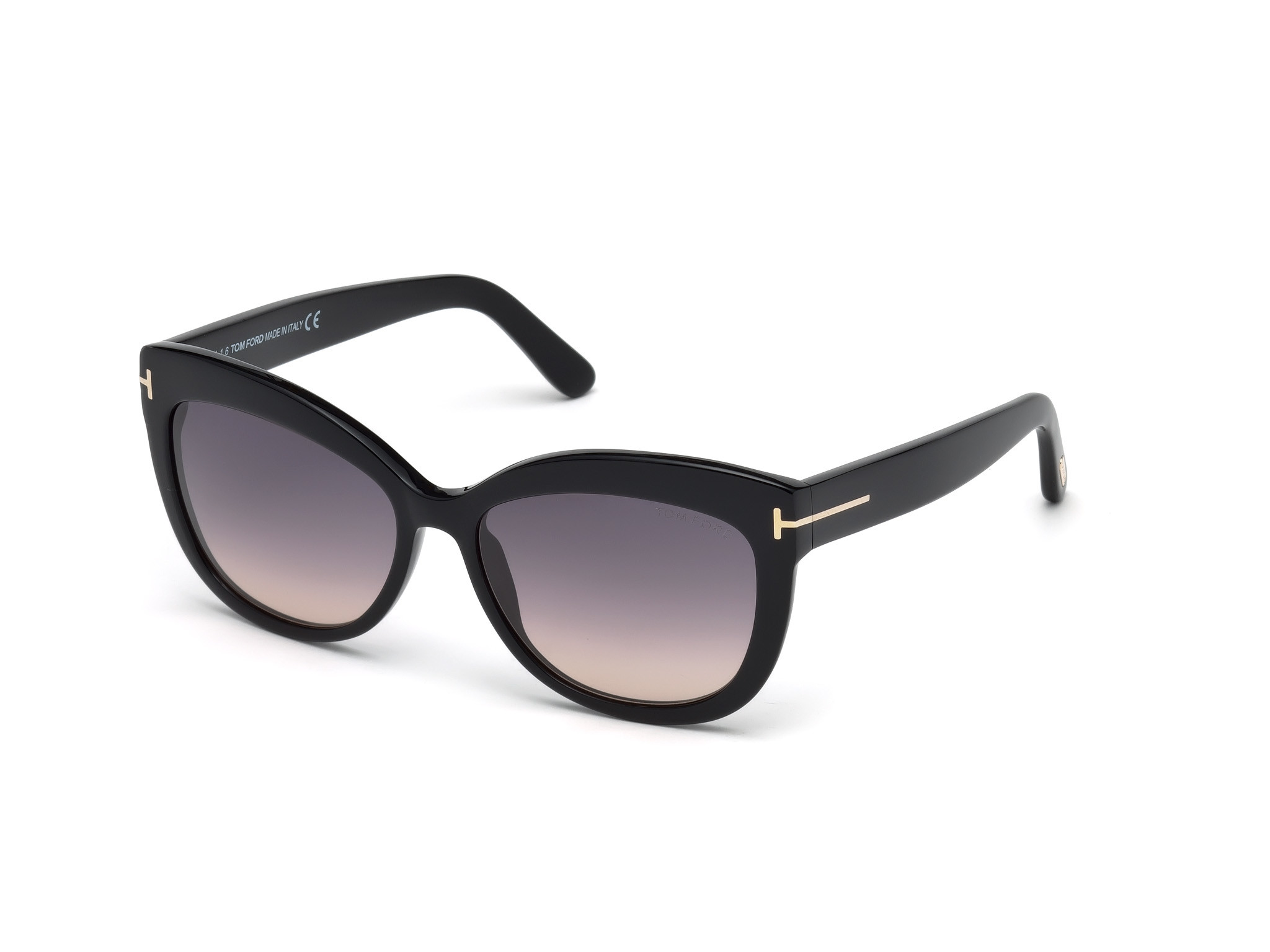 Shiny Black / Gradient Smoke Lenses