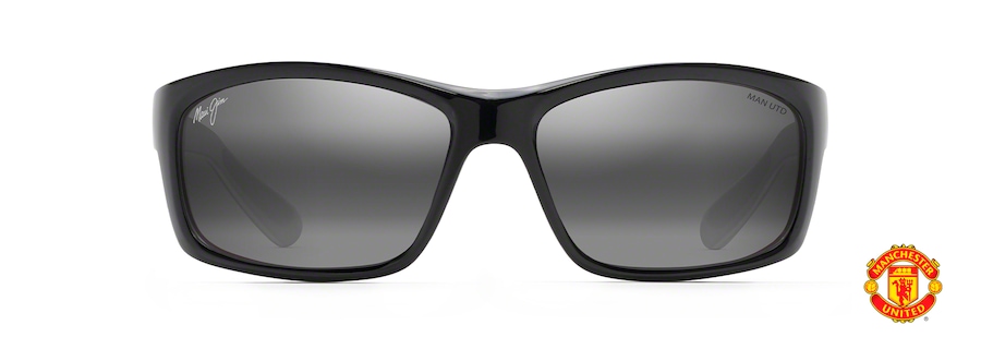 Gloss Black, White, Red