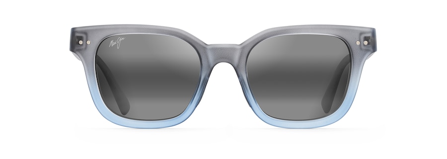 Matte Translucent Blue Grey Fade