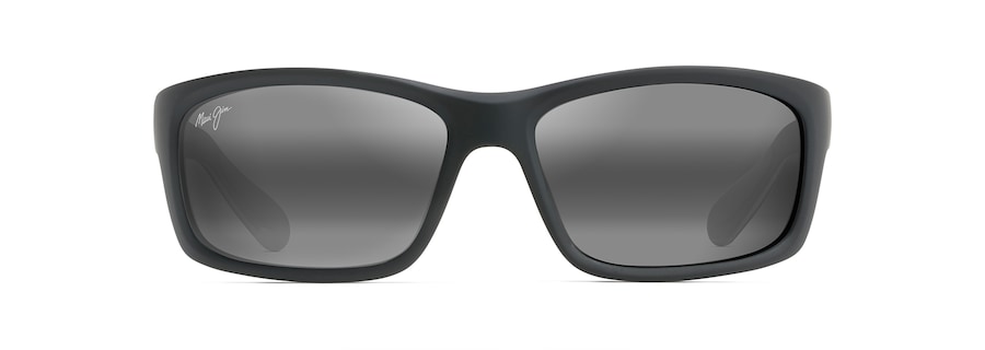 Matte Soft Black with White and Blue