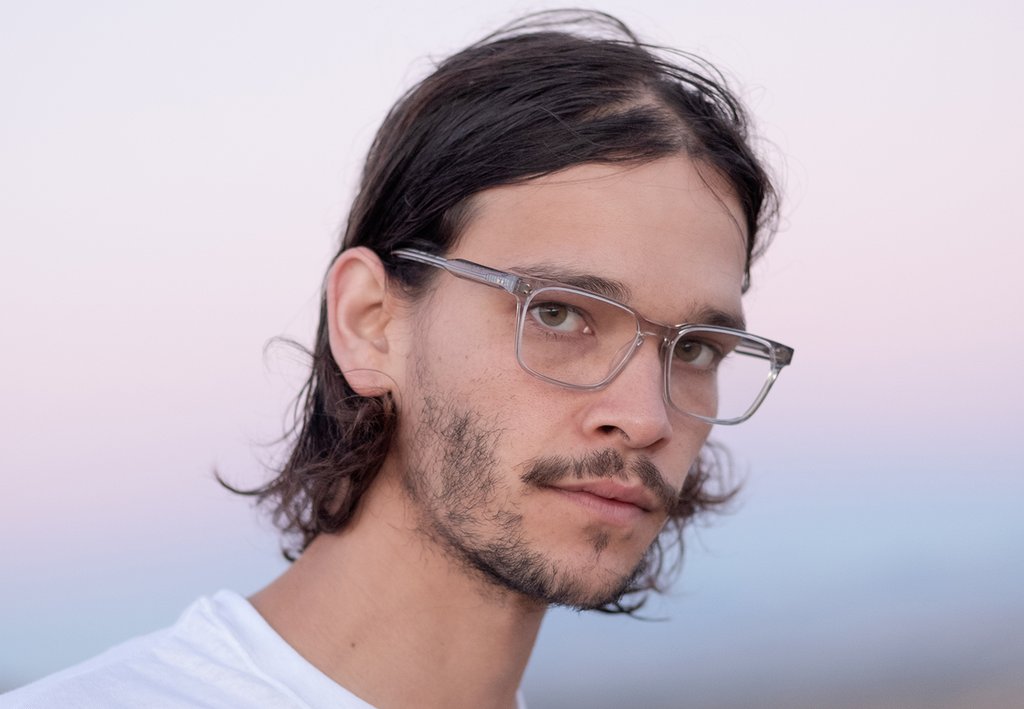 Nolan / Charcoal Tortoise / Clear