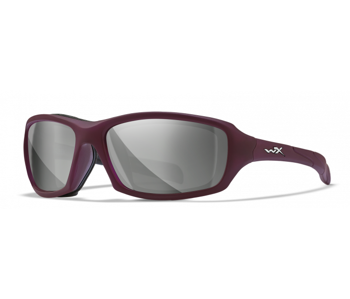MATTE VIOLET / Silver Flash (Smoke Grey)