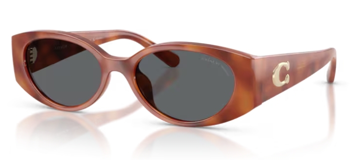 CARAMEL TORTOISE / GREY SOLID POLAR