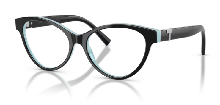 BLACK ON TIFFANY BLUE