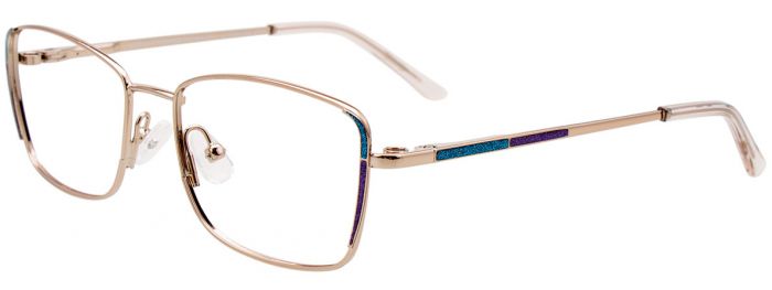 Shiny Light Brown & Sparkle Blue & Purple