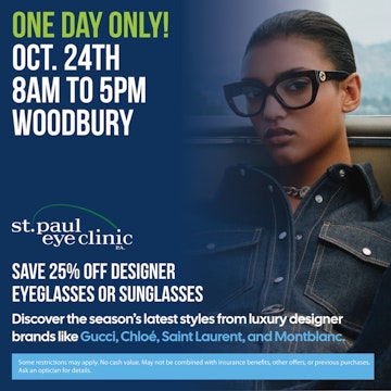 Fall Into Luxury: A Designer Frame Event Friday October 24.