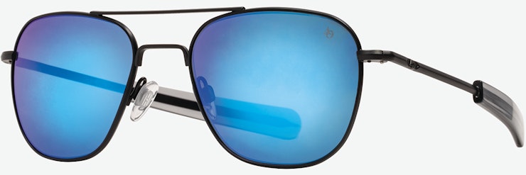 Original Pilot / Black / Blue Mirror Nylon