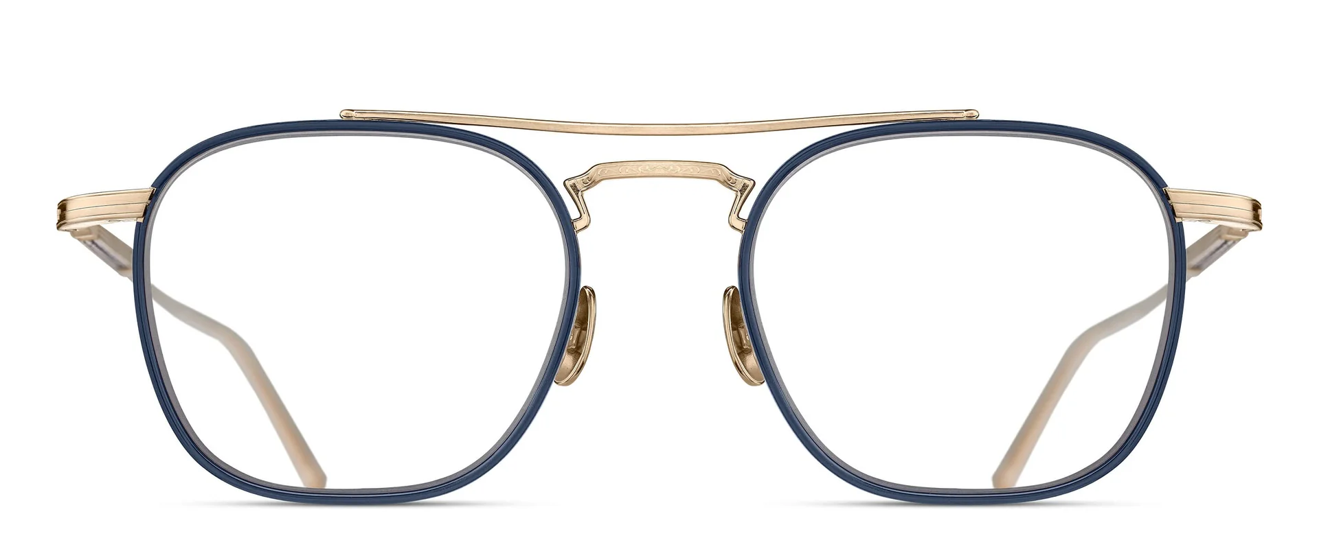 BG-NVY BRUSHED GOLD-NAVY