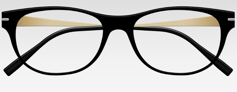 Black w/Brown temples