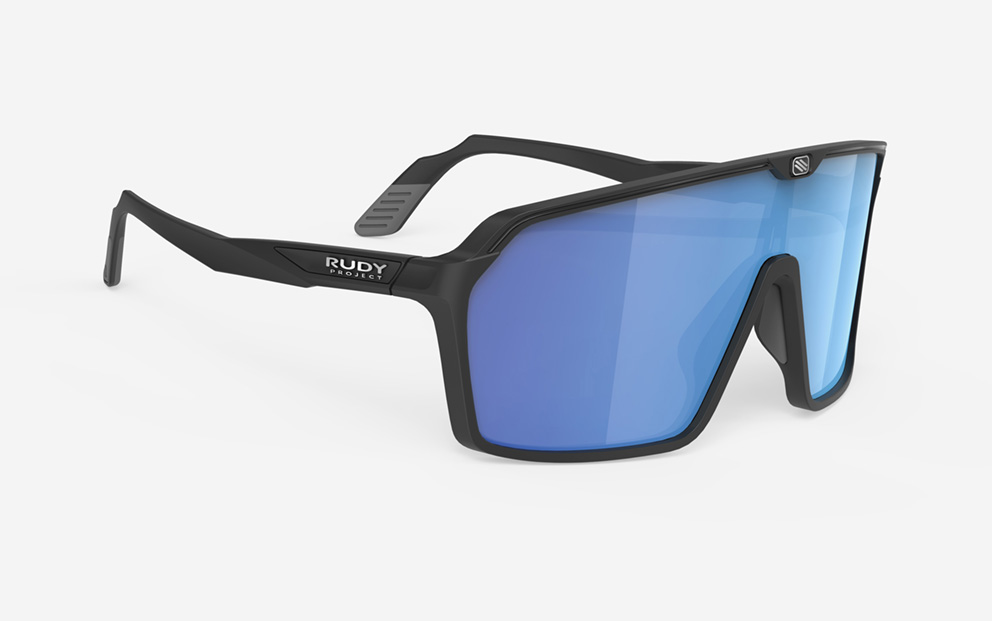 Black Matte With Multilaser Blue Lenses