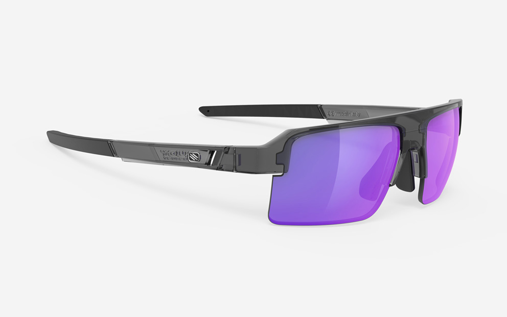 Sirius Crystal Ash Gloss Frame with Multilaser Violet Lenses