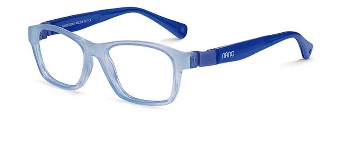Clear w/ Blue arms