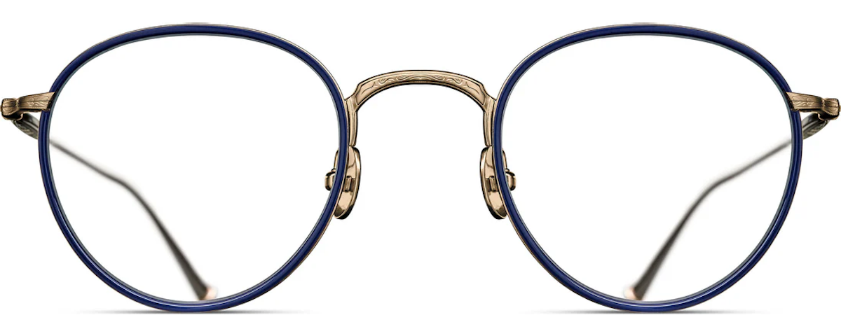 Brushed Gold - Navy
