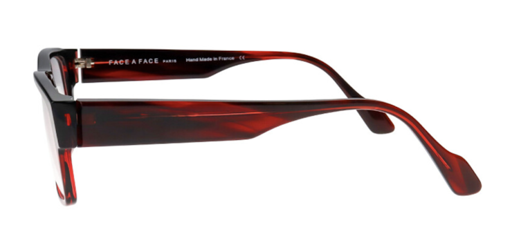 face a face Arman 2 / 1074 Red Transparent Tortoise