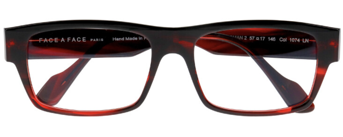 1074 Red Transparent Tortoise
