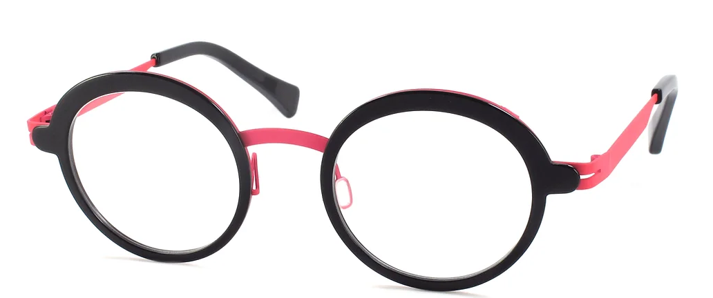 neon pink / blk