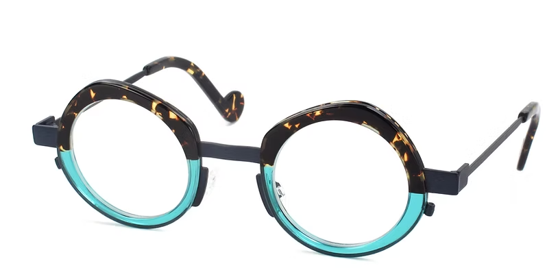 Deep Blue & Tortoise / Turquoise Blue