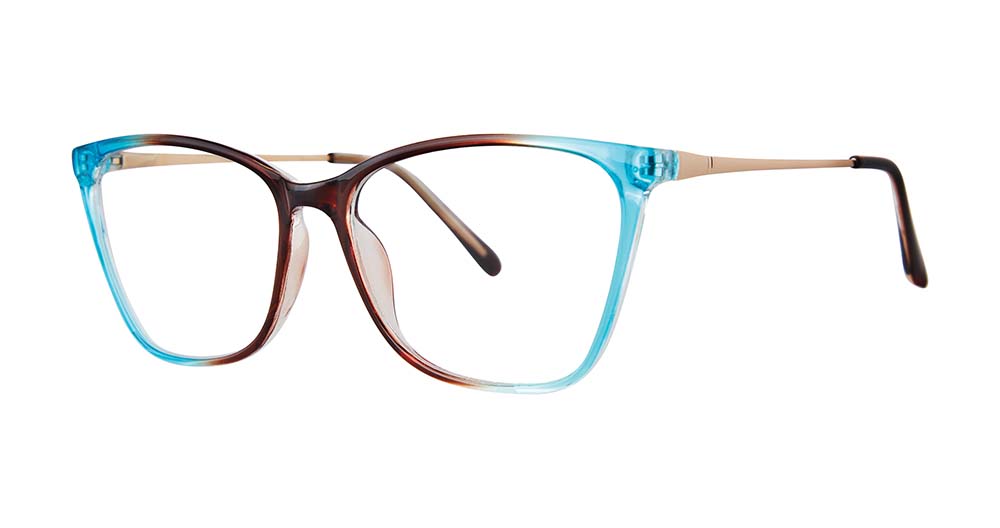 Blue ice brown matte