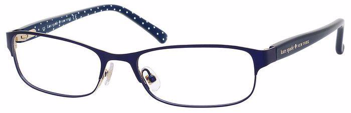 Satin Navy Dots