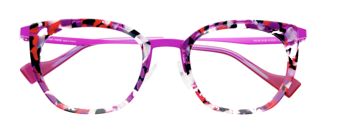 6135 Pink Blk Tort