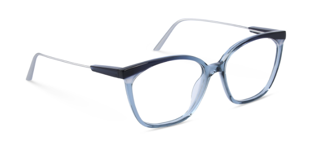 Dark Blue + Clear Stone Blue + Ice Blue / Mat Silver