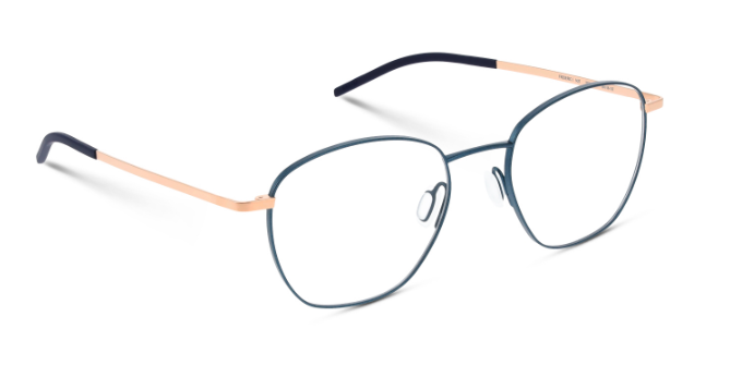 Mat Tuxedo Blue + Mat Rose Gold