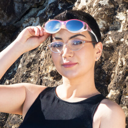 Stream Line (S) / C6029V Stream Line (S) Blush/Silver Mirror