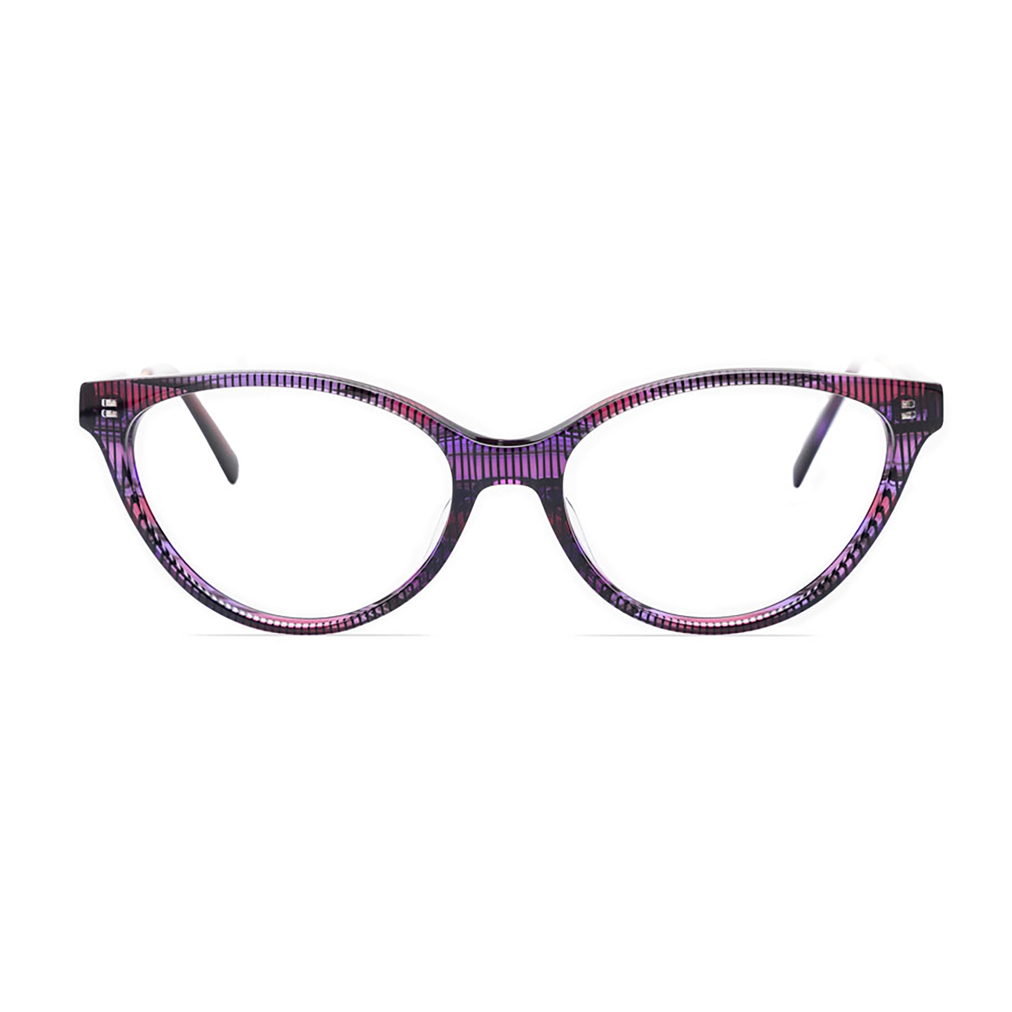 Sadie / Purple Orange Cross Hatch
