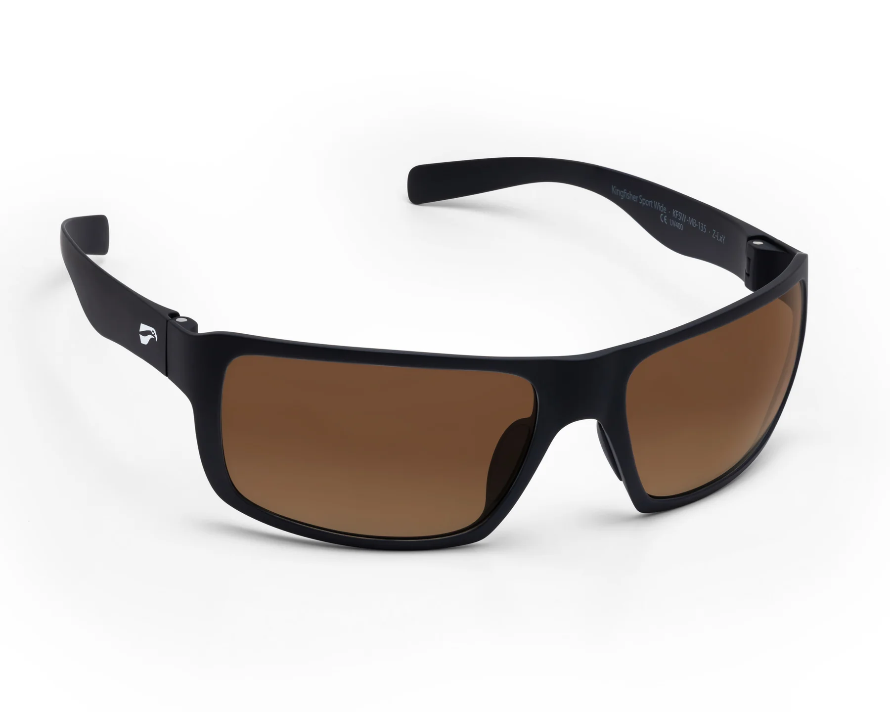 Matte Black Frame with Gradient Copper Lenses