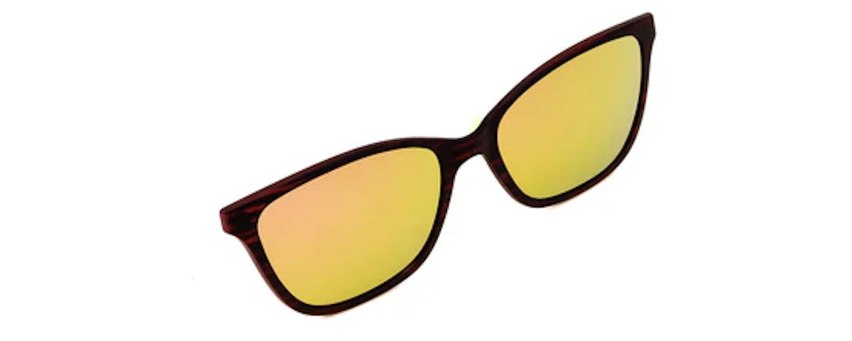 Satin Tortoise with Mirrored Pink Lenses