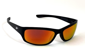 Satin Tortoise Frame with Solid Copper Tint Lenses
